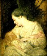Sir Joshua Reynolds mrs richard hoare and child oil